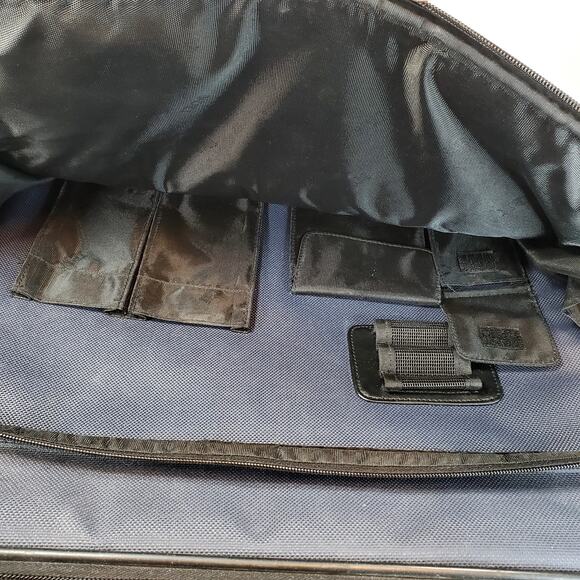 Vtg IBM CompuNote Notebook Laptop Canvas Carry Case 16" Crossbody Strap - Picture 7 of 15